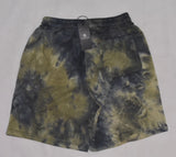 Green Tie-dye Shorts